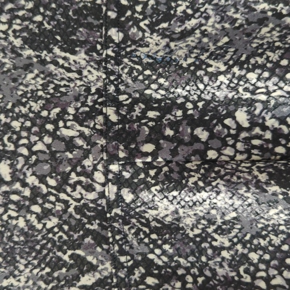 Spanx Faux Leather Snake Shine Leggings in Grey Snake - Picture 10 of 16